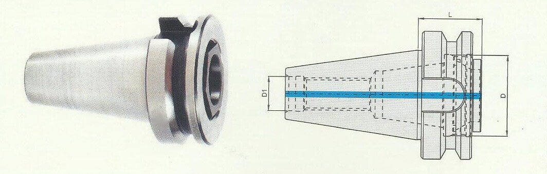 BT40 Short Length ER Chuck